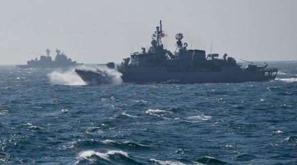 北约海军在黑海演习（资料图）