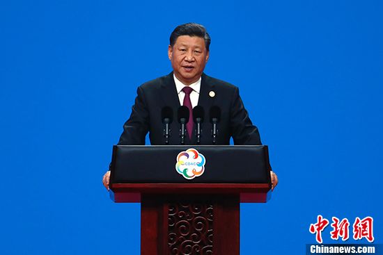 5月15日，中国国家主席习近平在北京国家会议中心出席亚洲文明对话大会开幕式，并发表题为《深化文明交流互鉴